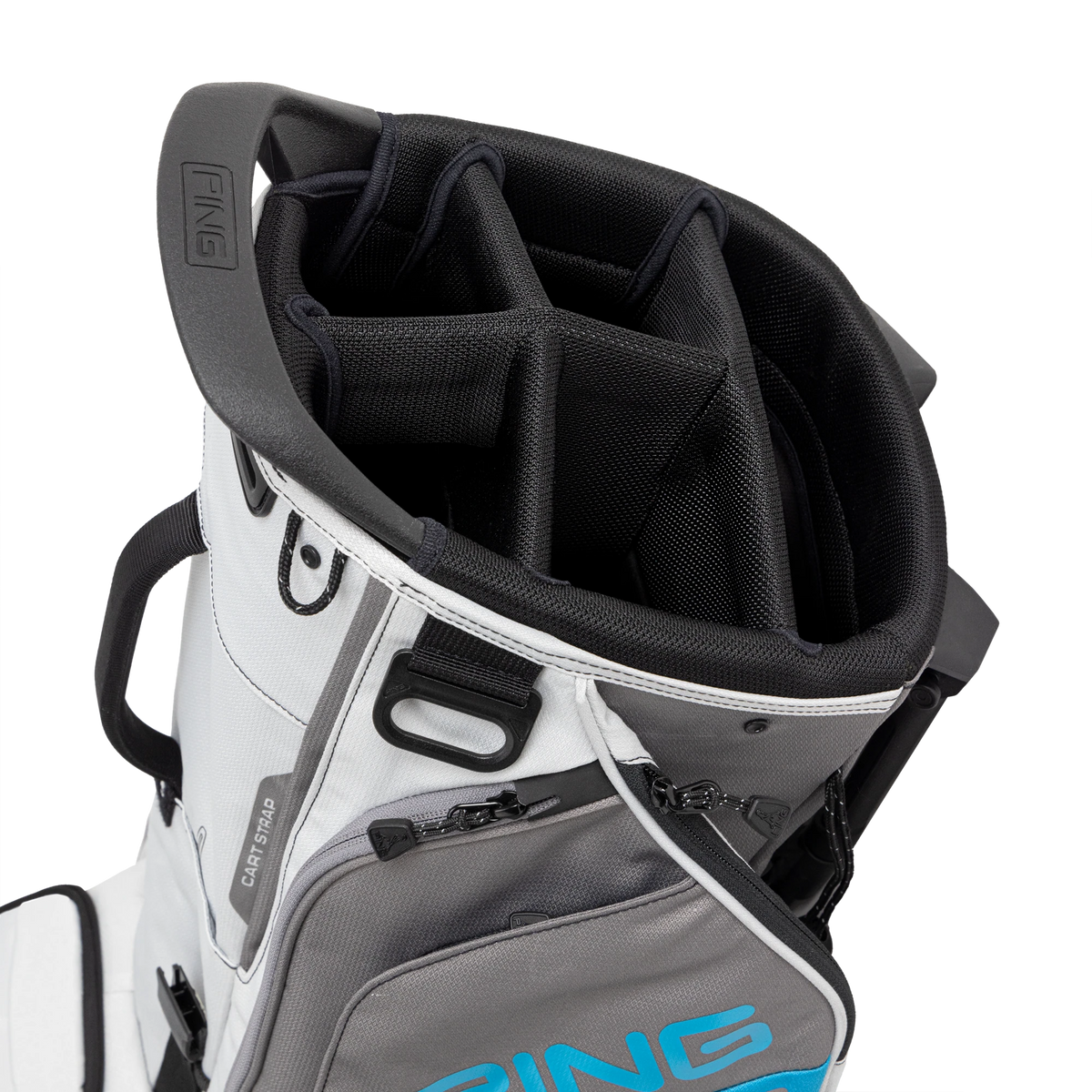 Ping Hoofer Standbag - Light Grey/Blue/Graphite