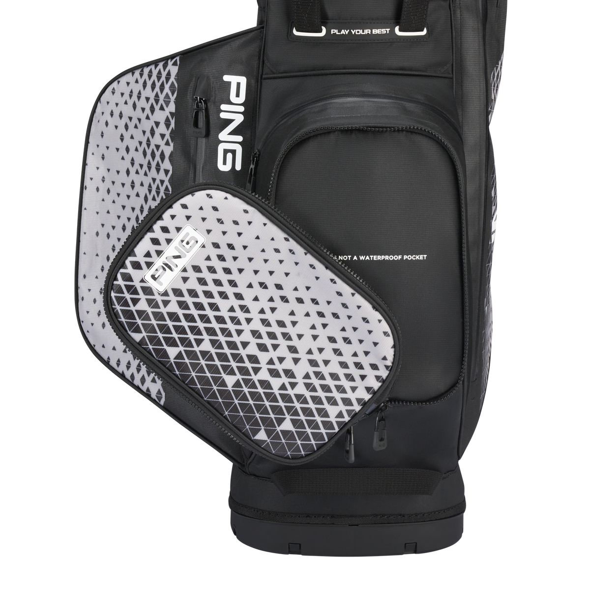 Ping Hoofer Monsoon Standbag - Black/Grey