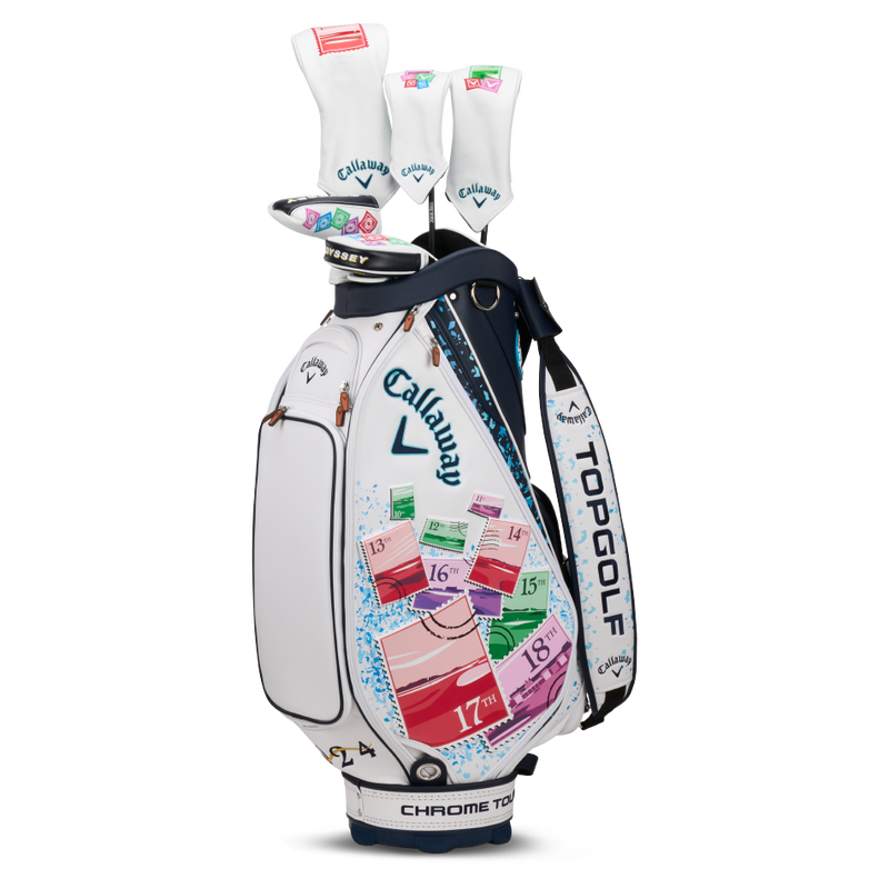 Limited Edition July Major Staff Bag And Headcovers Package