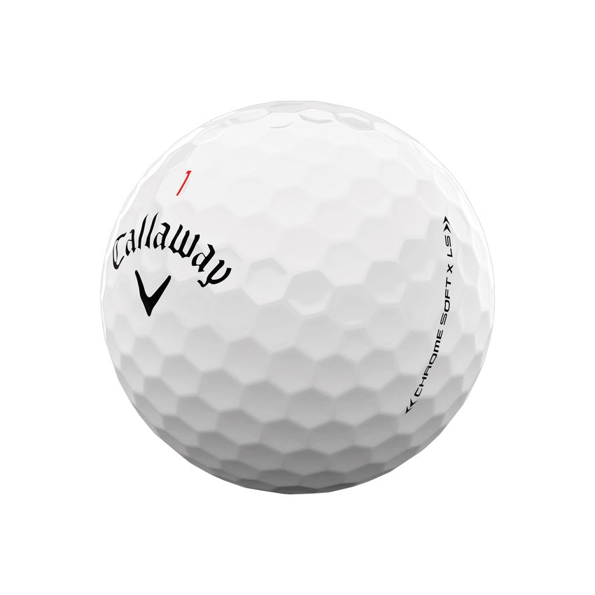 Callaway chrome soft LS wit golfballen