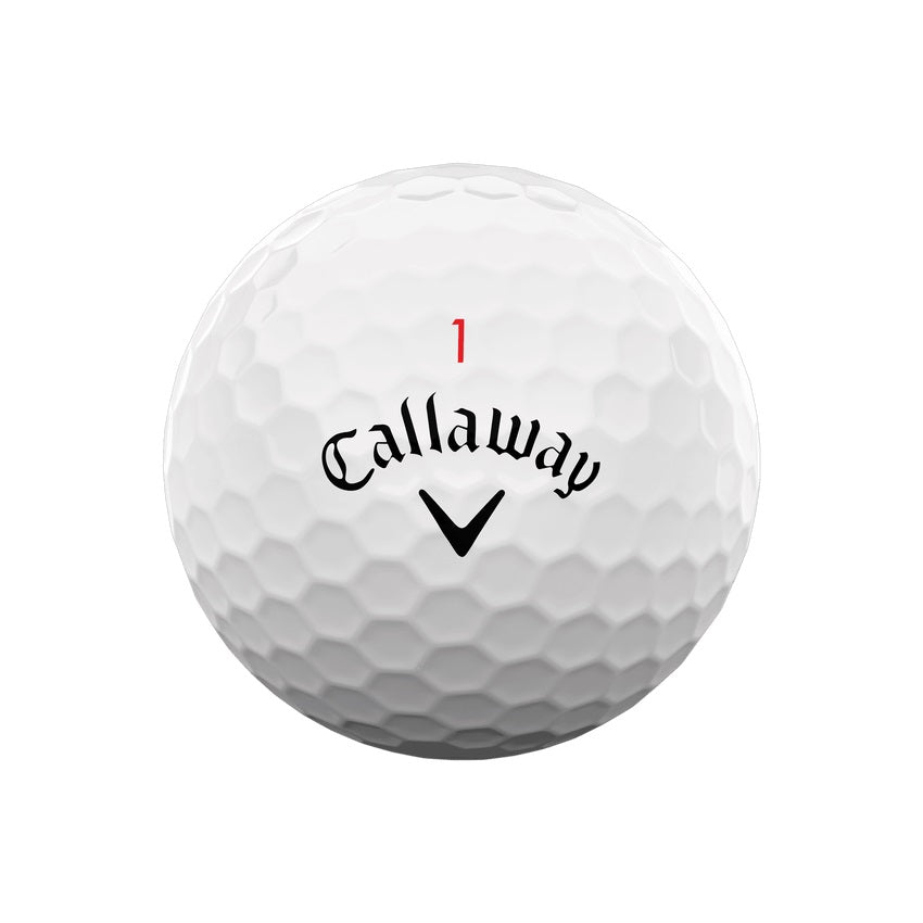 Callaway chrome soft LS wit golfballen