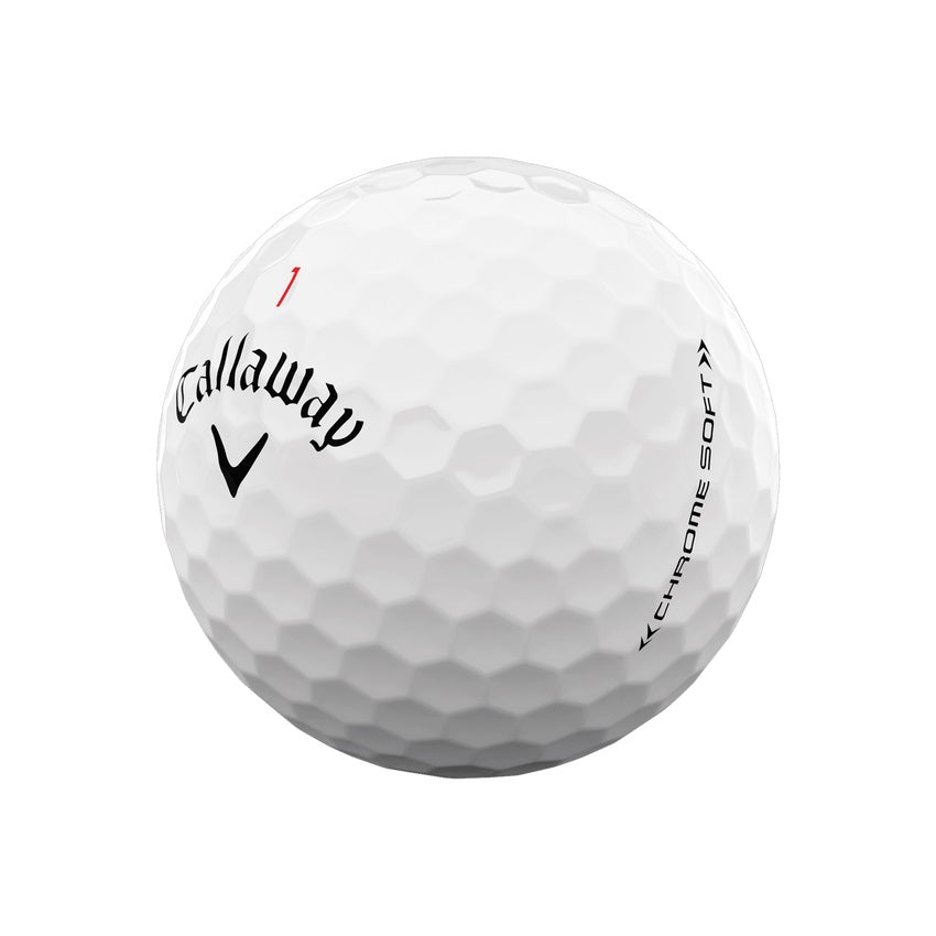 Callaway chrome soft wit golfballen