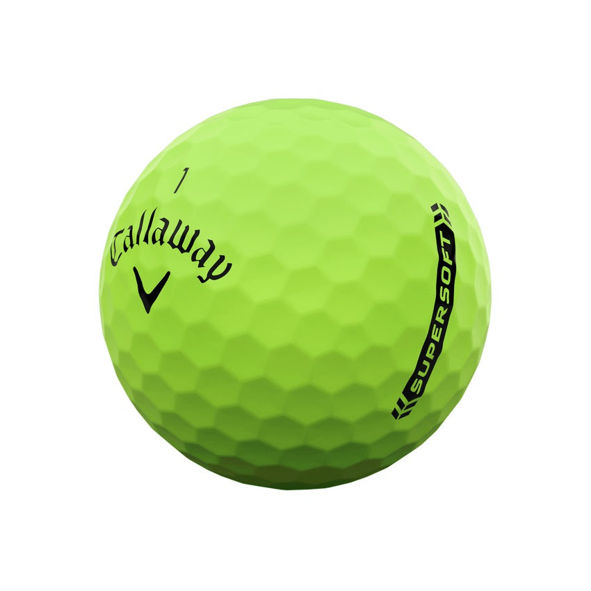 Callaway supersoft mat groen golfballen
