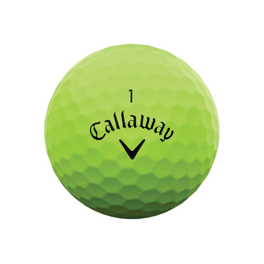 Callaway supersoft mat groen golfballen