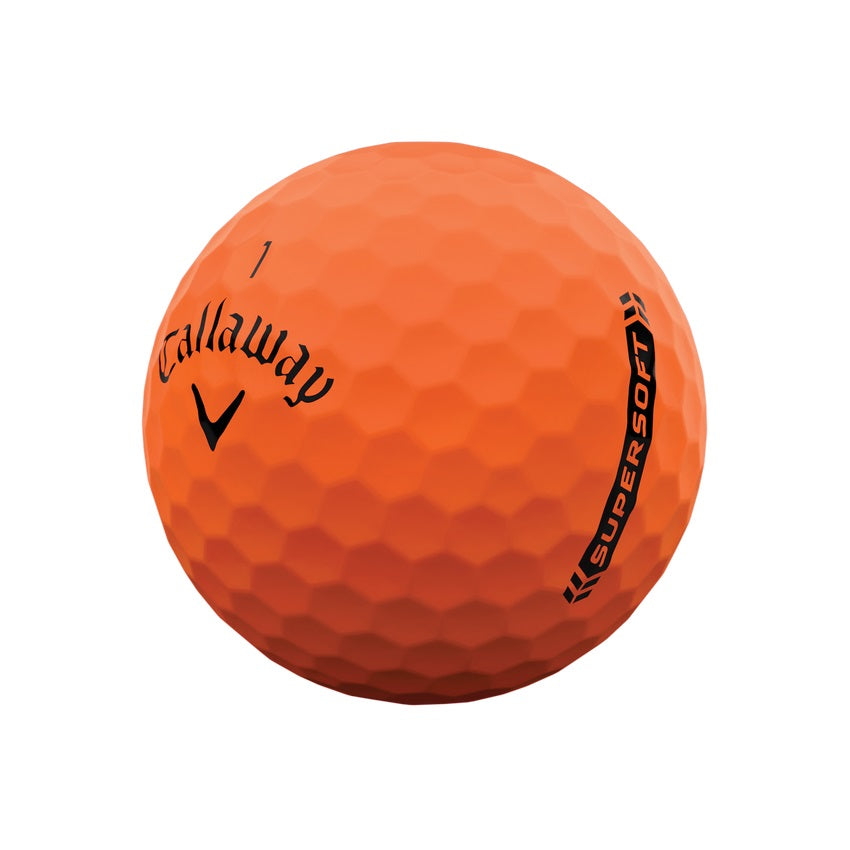 Callaway supersoft mat oranje golfballen