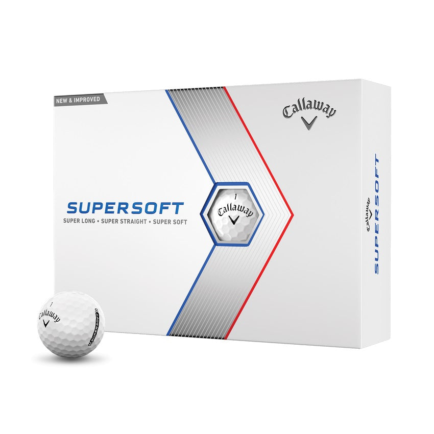 Callaway supersoft wit golfballen