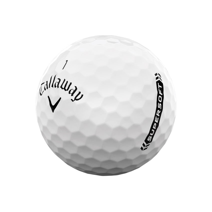 Callaway supersoft wit golfballen