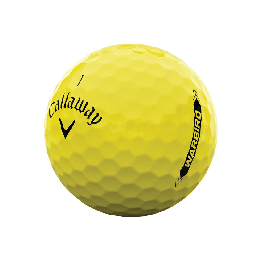 Callaway warbird geel golfballen