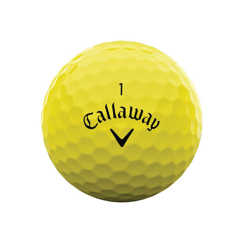 Callaway warbird geel golfballen