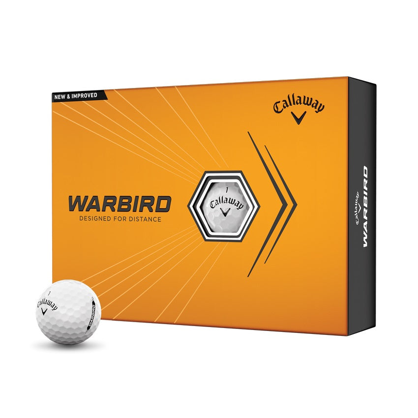 Callaway warbird wit golfballen