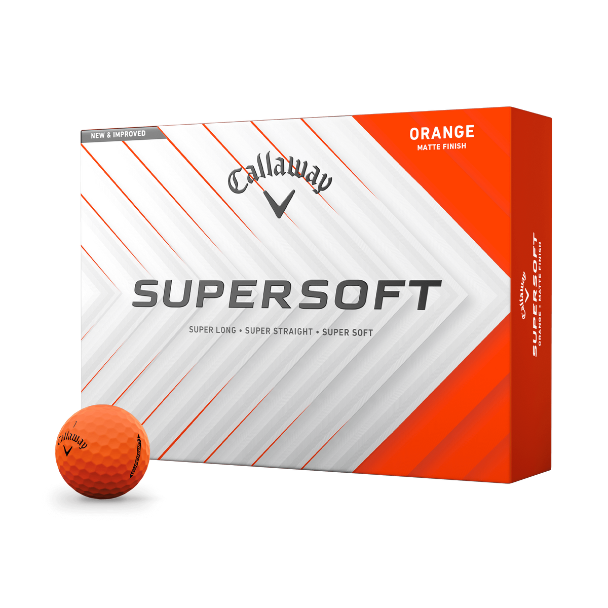 Callaway Supersoft Matte Oranje - productfoto