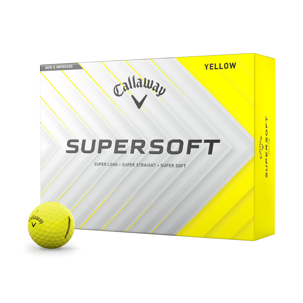 Callaway Supersoft Geel - productfoto