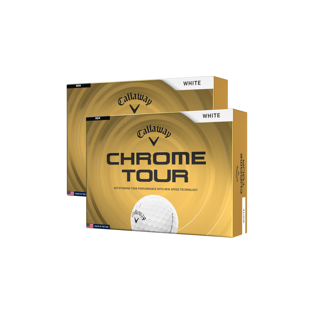 Callaway Chrome Tour Wit - 2 dozijn