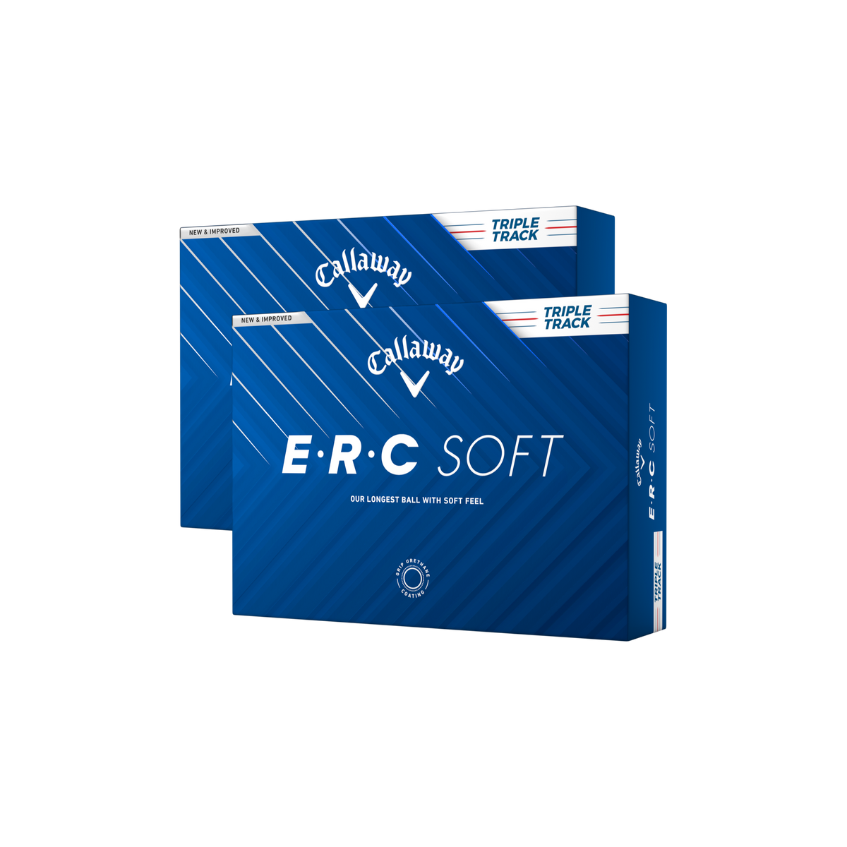Callaway E.R.C. Soft Triple Track Wit - 2 dozijn