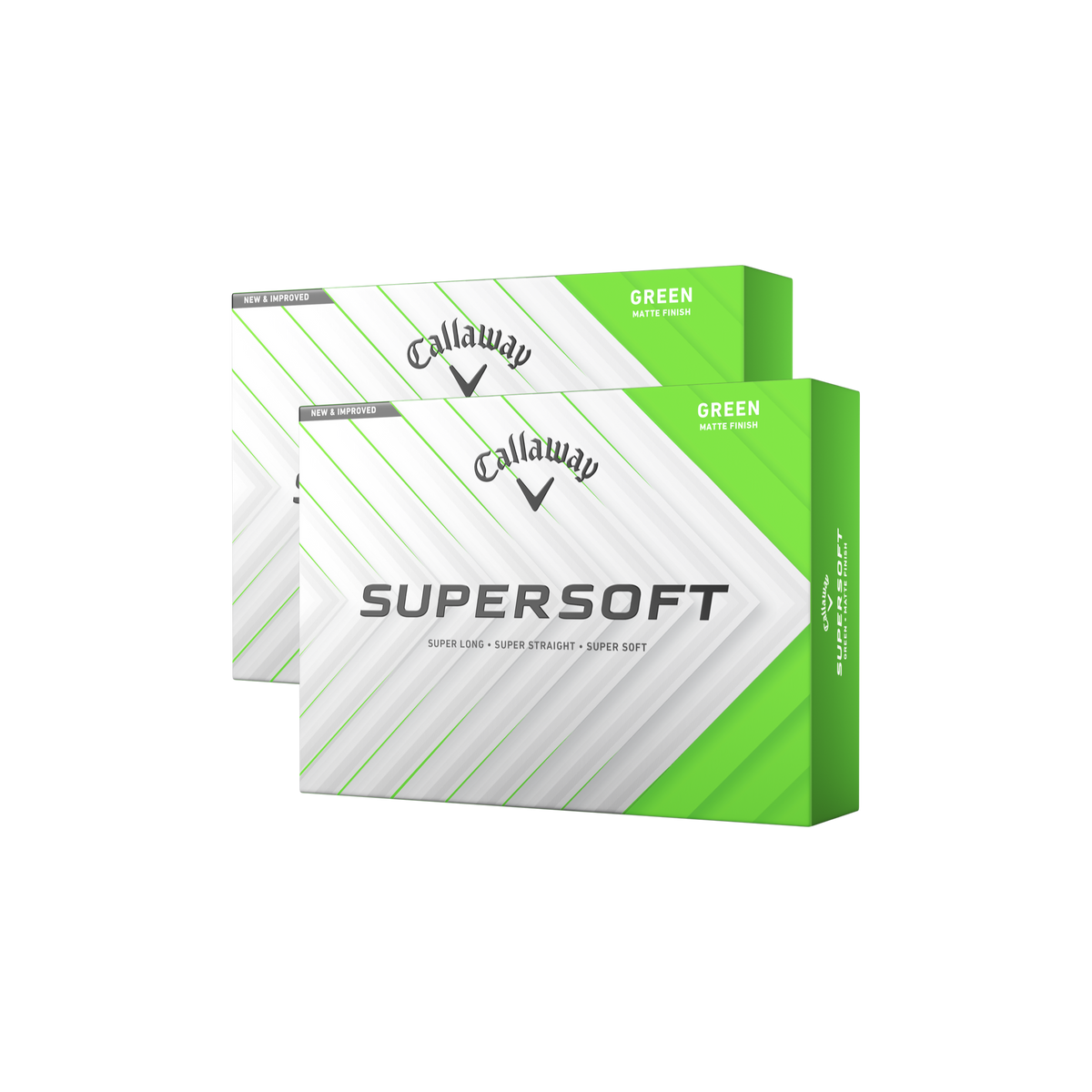 Callaway Supersoft Matte Groen - 2 dozijn