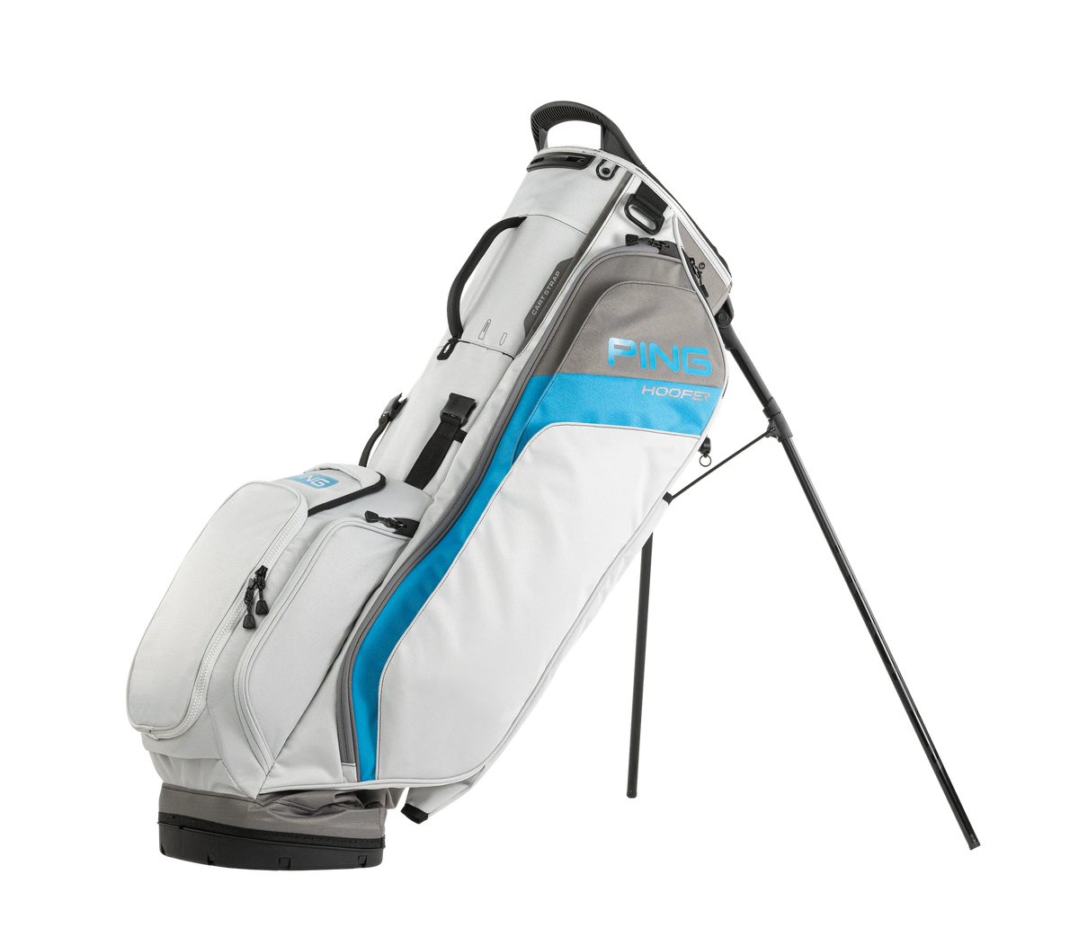 Ping Hoofer Standbag - Light Grey/Blue/Graphite