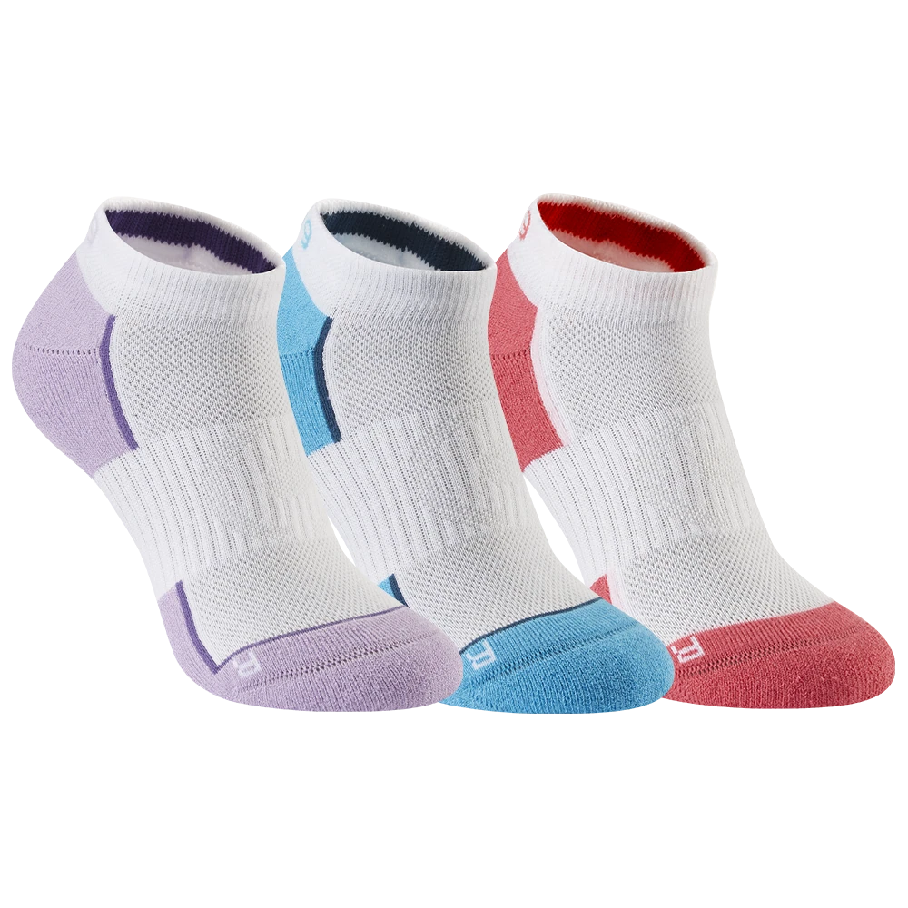 Ping SensorCool Sock 3PK Dames - White Multi