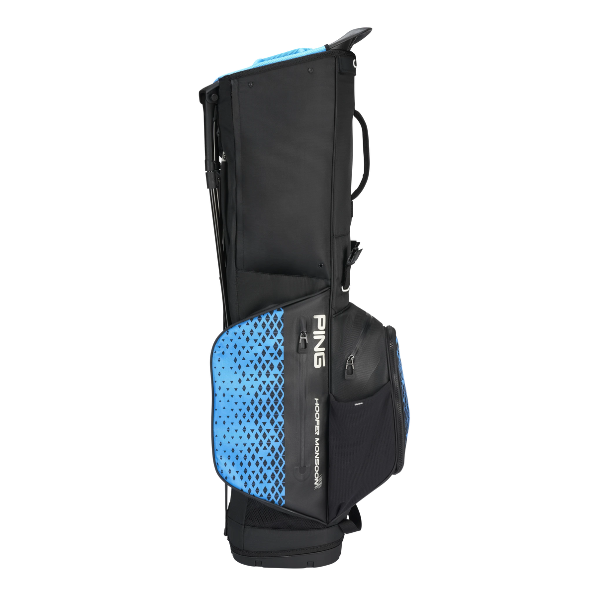 Ping Hoofer Monsoon Standbag - Black/Blue