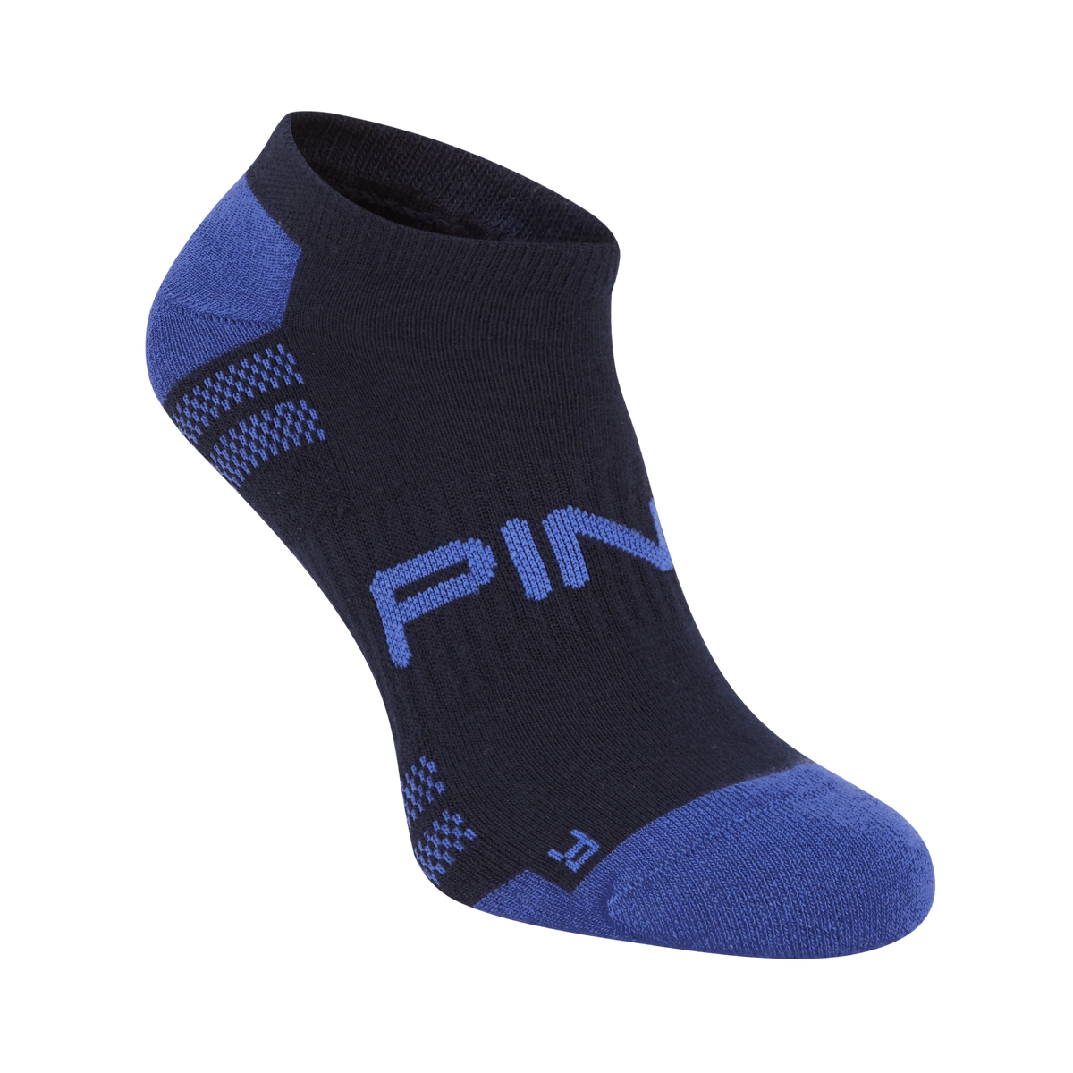 Ping No Show Sock Heren - Navy/White Multi