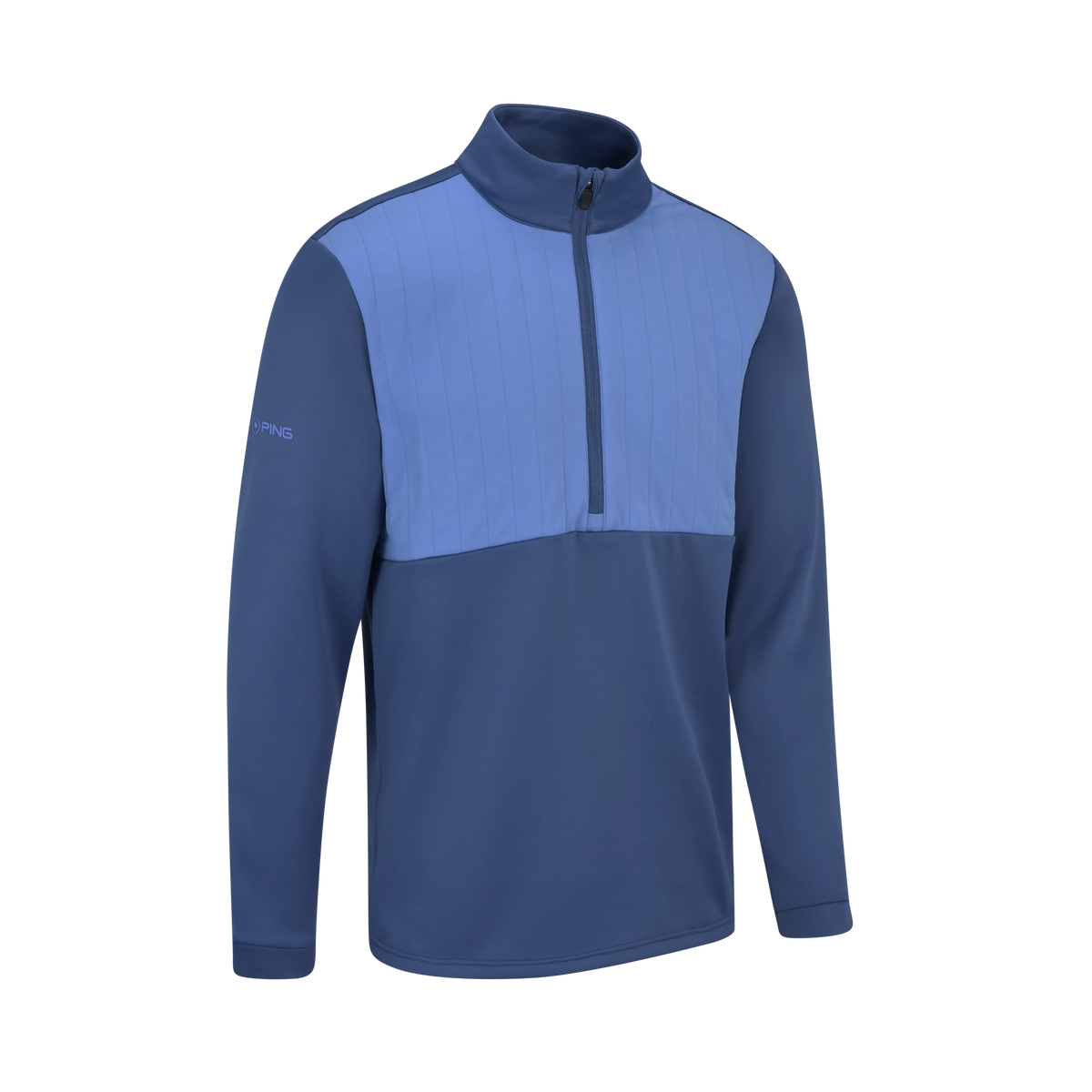 Ping Ezra Heren Midlayer - Deep Sea Blue/Blue Yonder