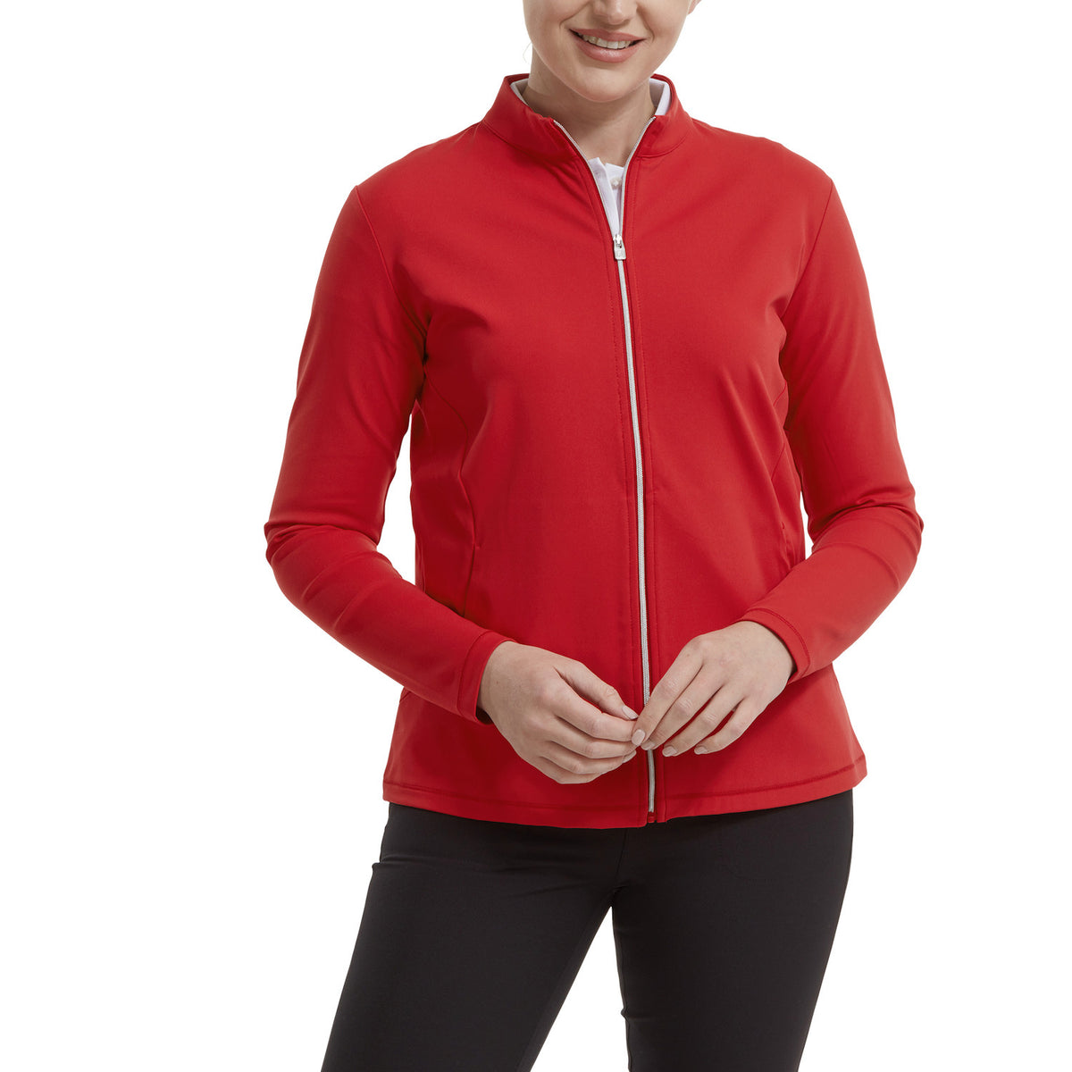 FootJoy FZ midlayer women Full-Zip Red - Dames