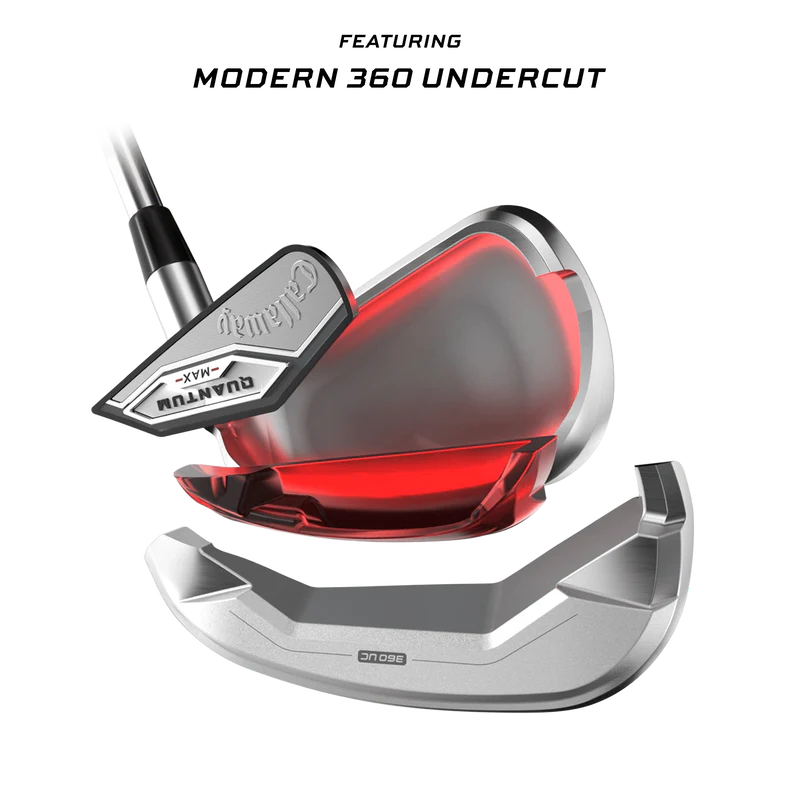 Callaway Quantum Max ijzerset 5-PW + SW (graphite)