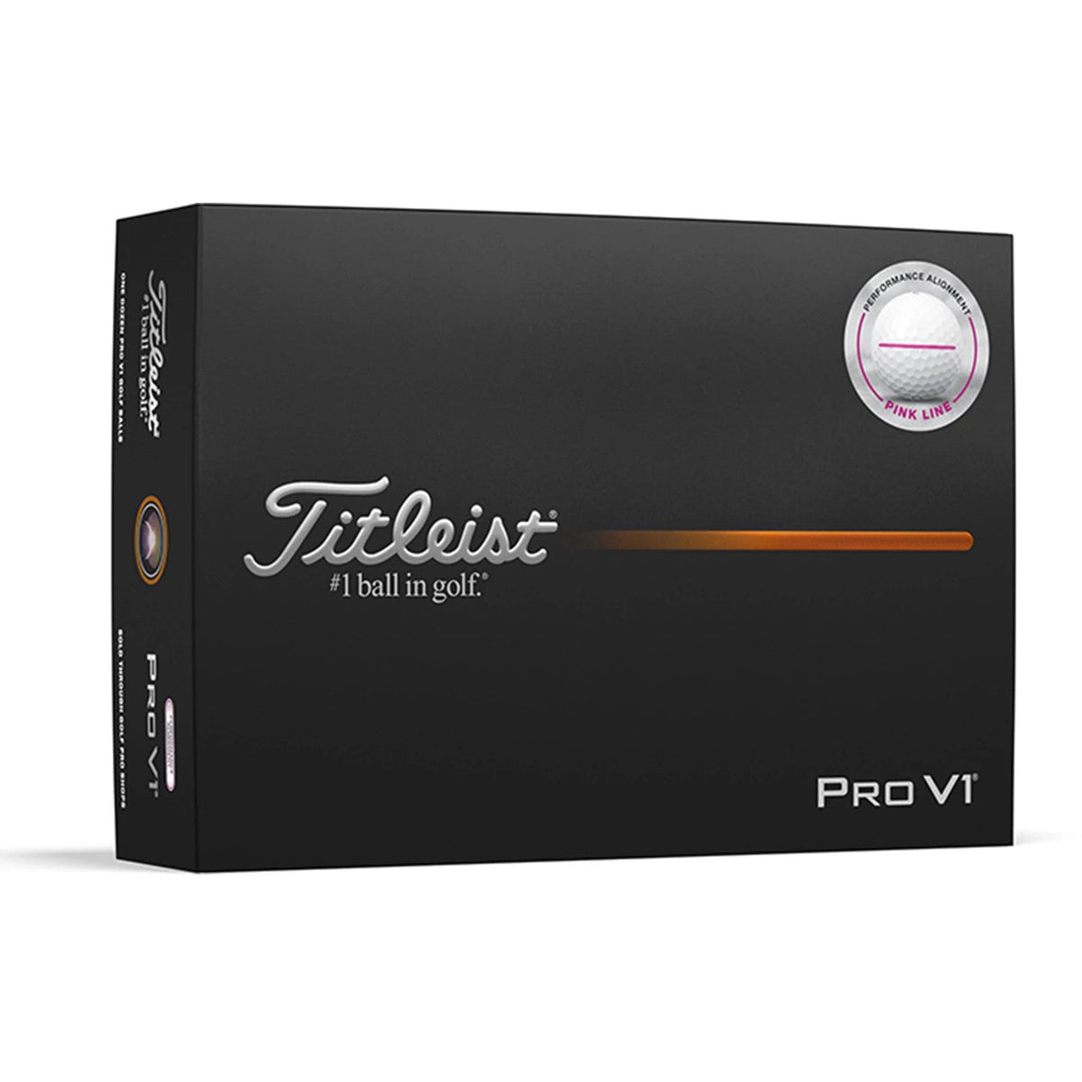 Titleist Pro V1 AIM Performance Roze - doos