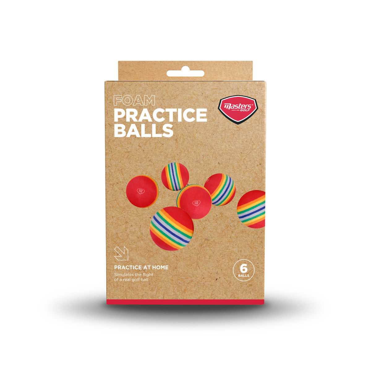 Masters practice balls
