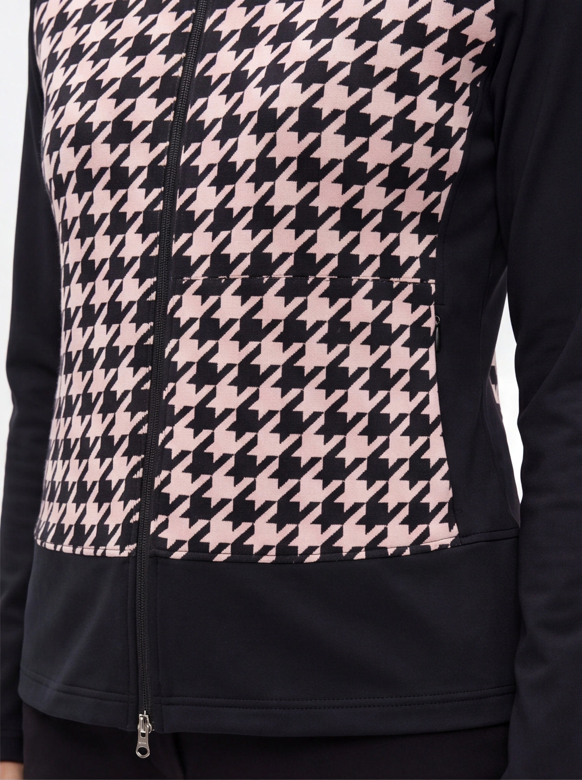 Footjoy Full-Zip Houndstooth Midlayer