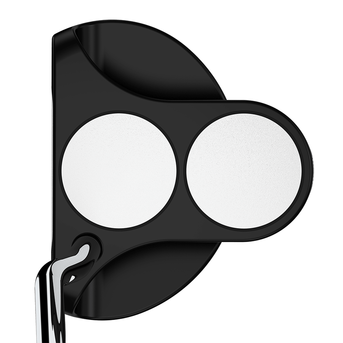 Odyssey Ai-Dual 2-Ball DB putter - adres