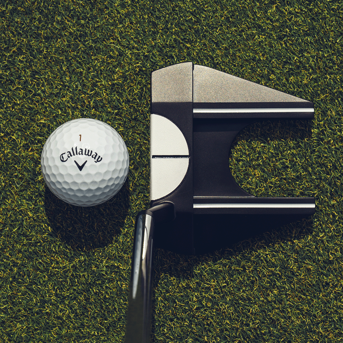Odyssey Ai-Dual #7 1/2-Ball S putter - detail