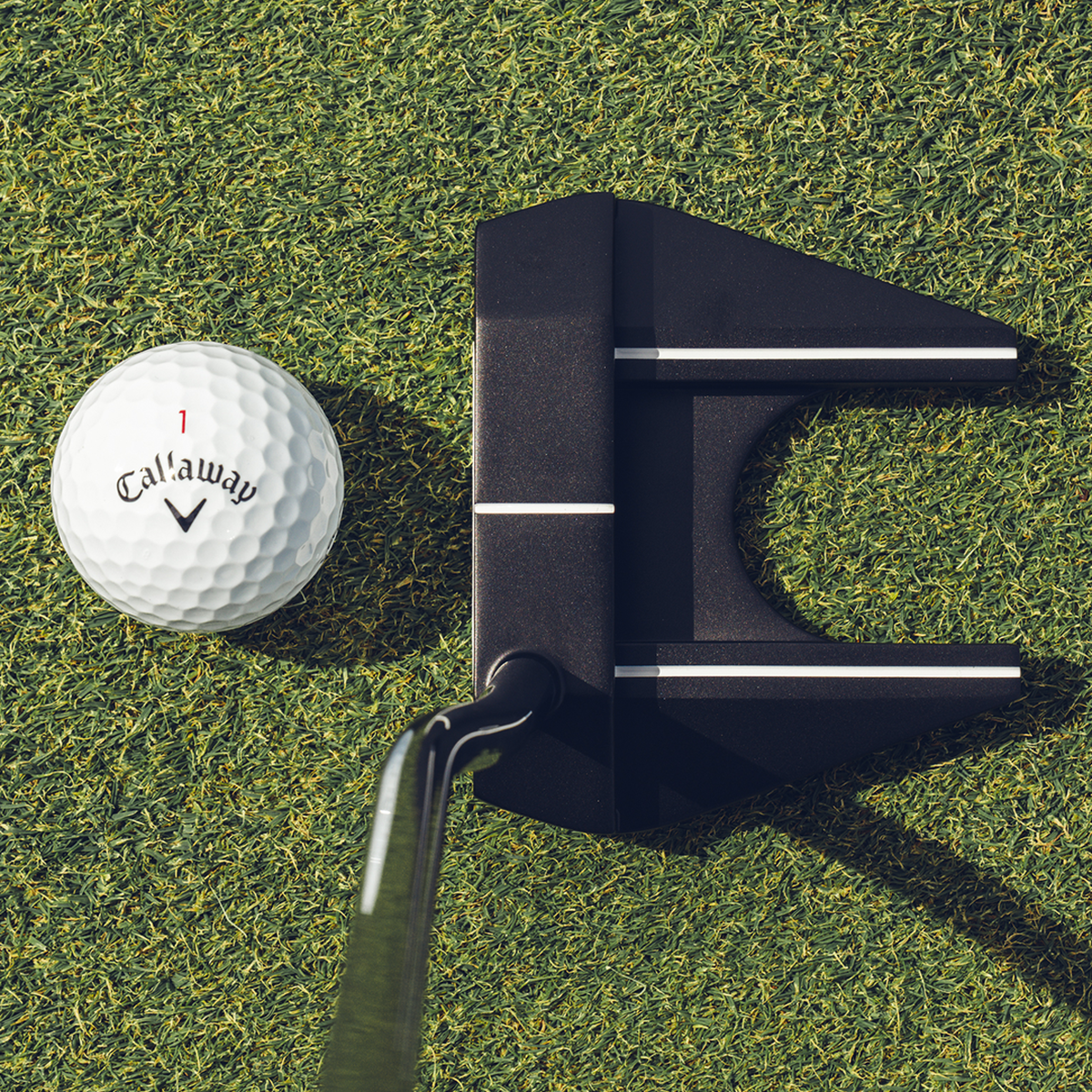 Odyssey Ai-Dual #7 DB putter - detail