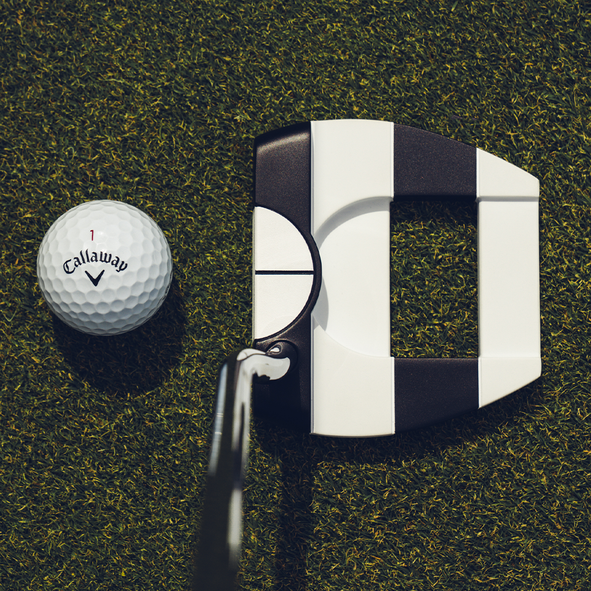 Odyssey Ai-Dual Cruiser Jailbird 1/2-Ball putter - detail