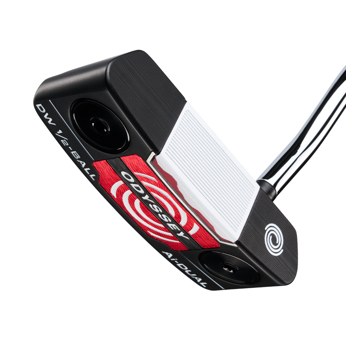 Odyssey Ai-Dual Double Wide 1/2-Ball DB putter - zool