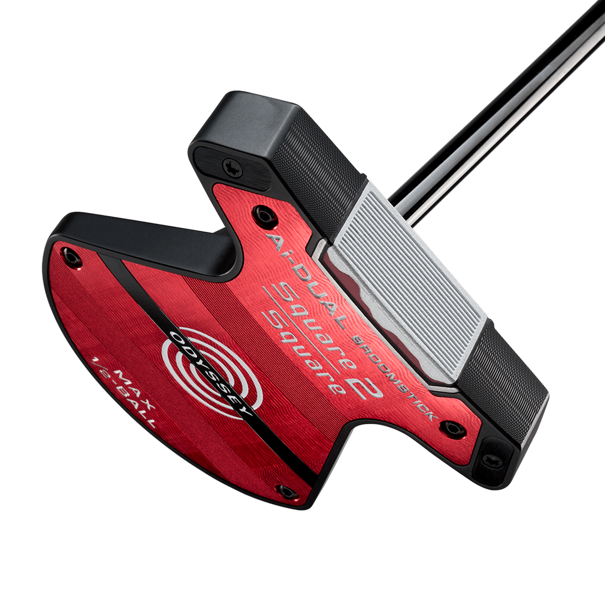 Odyssey Square 2 Square Ai-Dual Max 1/2-Ball Broomstick putter - zool