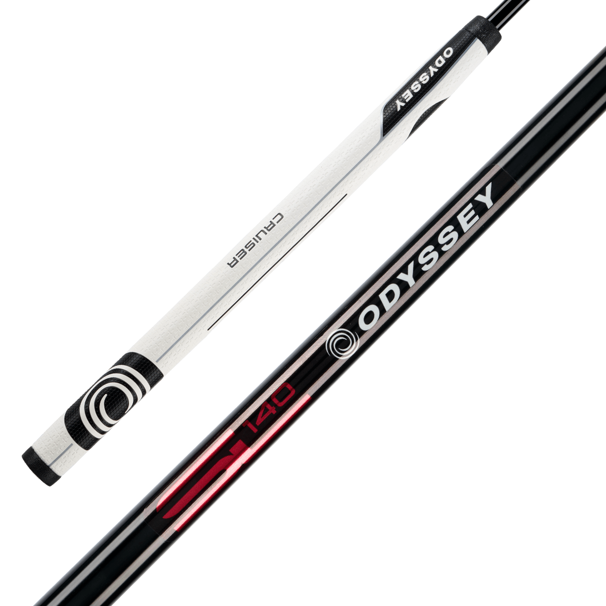 Odyssey Square 2 Square Ai-Dual Max 1/2-Ball Cruiser putter - grip