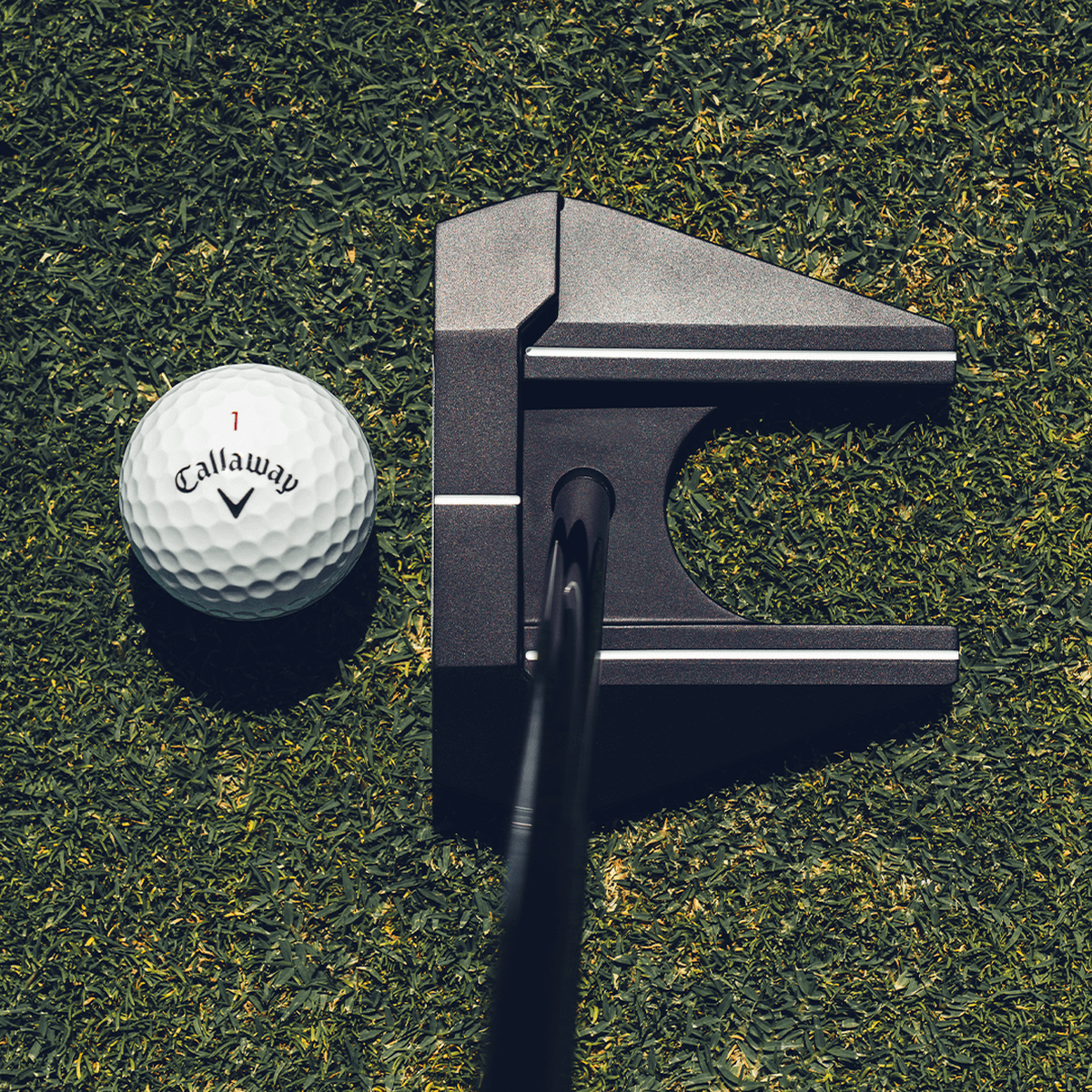 Odyssey Square 2 Square Ai-Dual Seven putter - detail