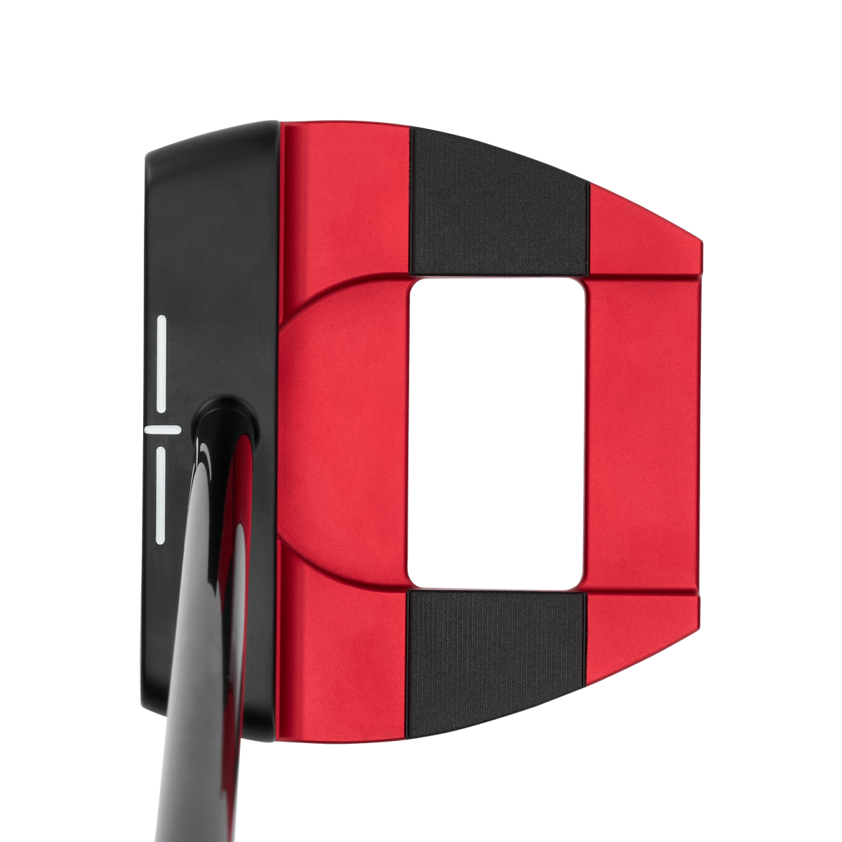 Odyssey Square 2 Square Tri-Hot Jailbird Cruiser putter - vooraanzicht