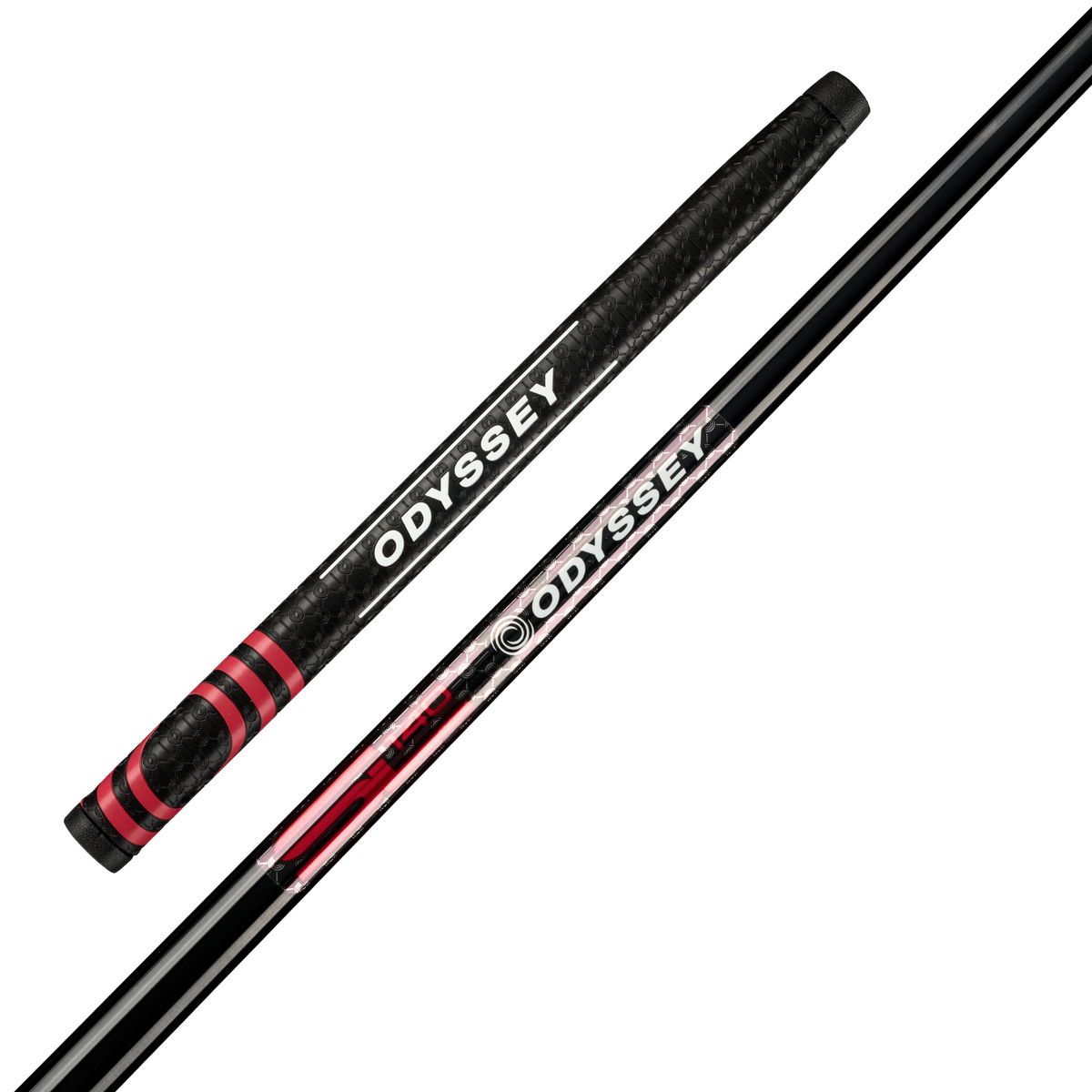 Odyssey Square 2 Square Tri-Hot Jailbird Cruiser putter - grip