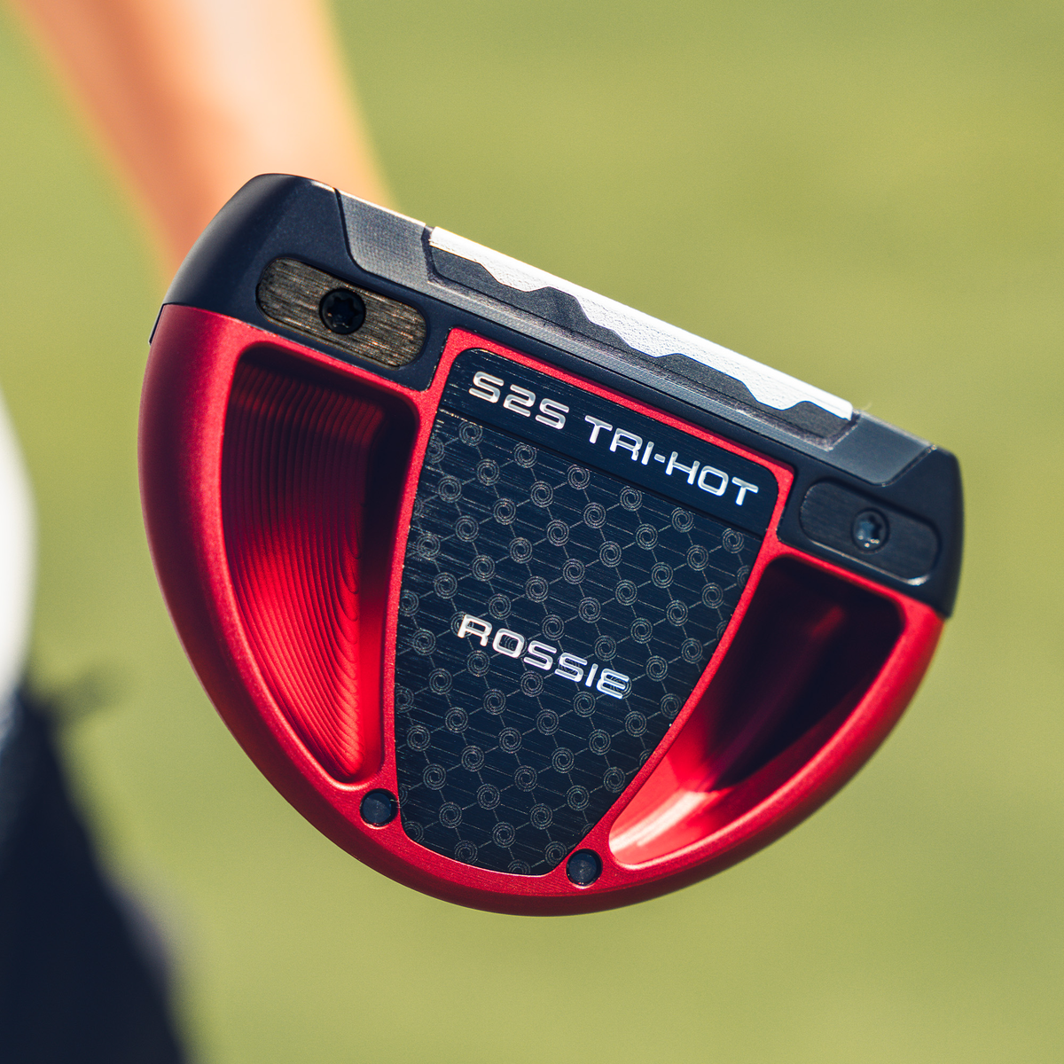 Odyssey Square 2 Square Tri-Hot Rossie putter - detail