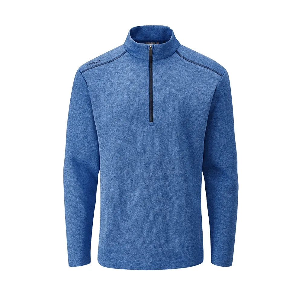 Ping Ramsey Men's Half Zip Ribbed Fleece