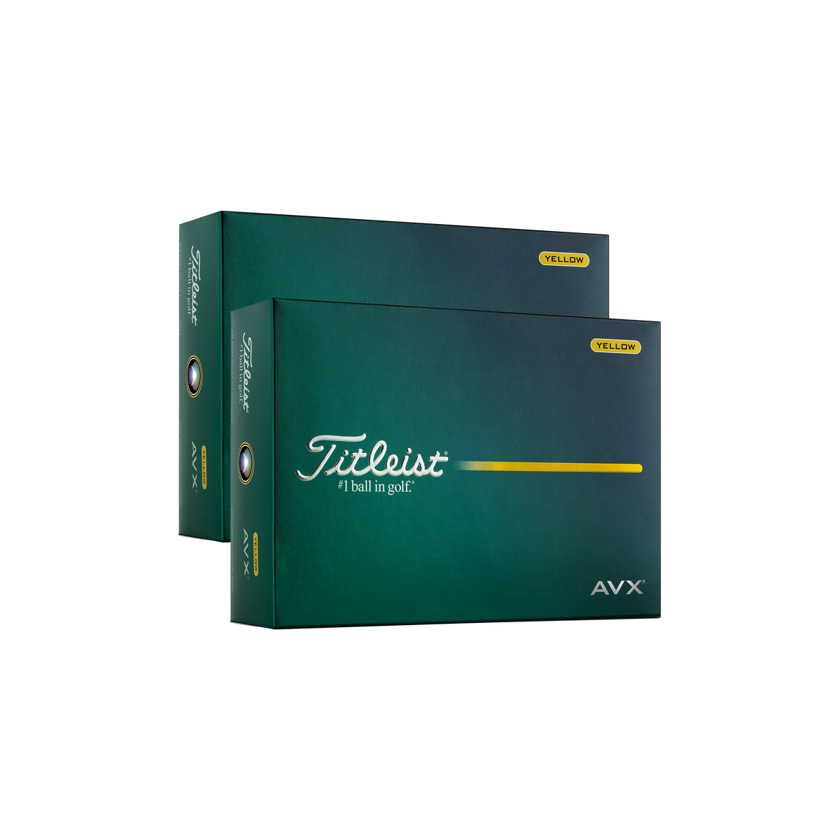 Titleist AVX Geel - 2 dozijn