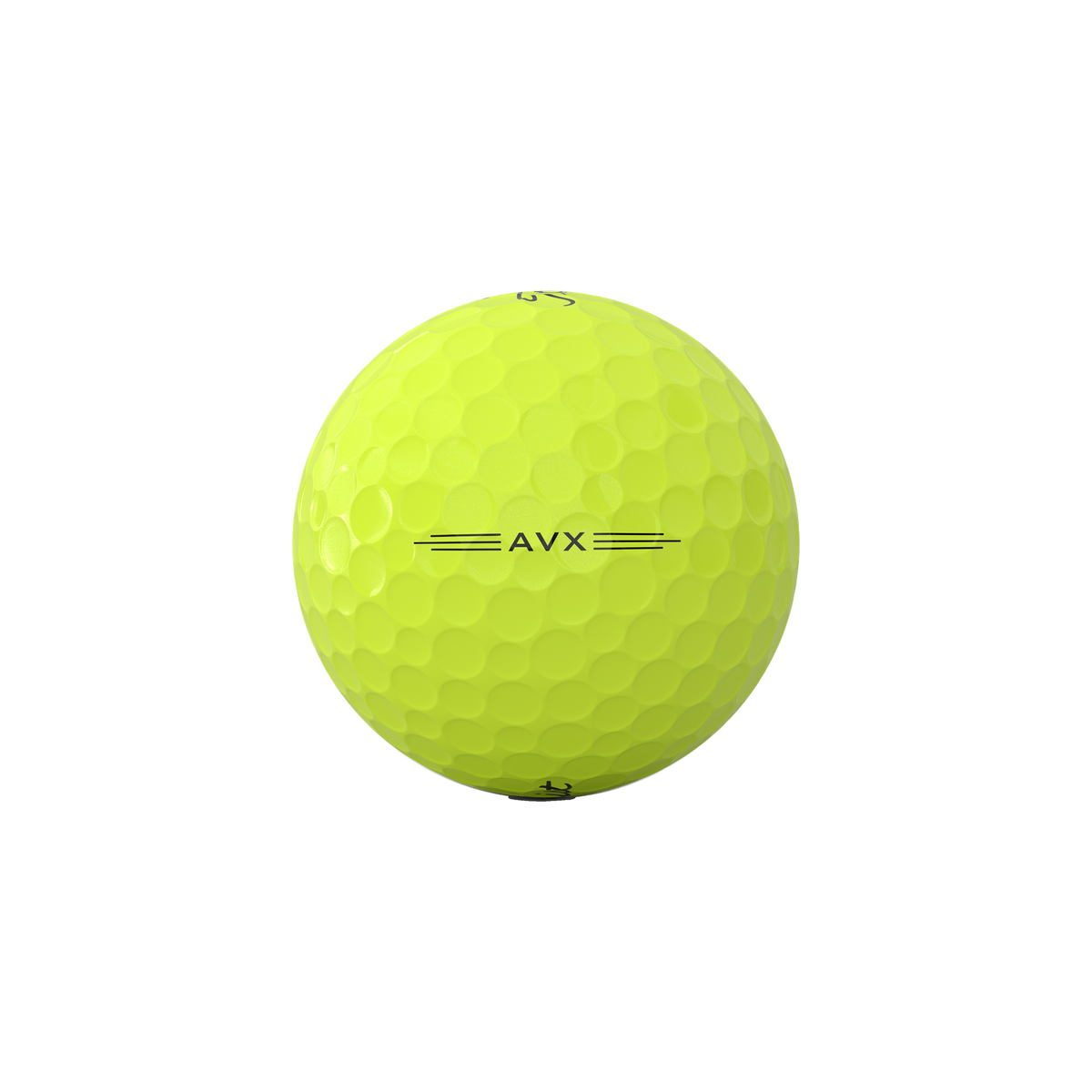 Titleist AVX Geel - driekwart