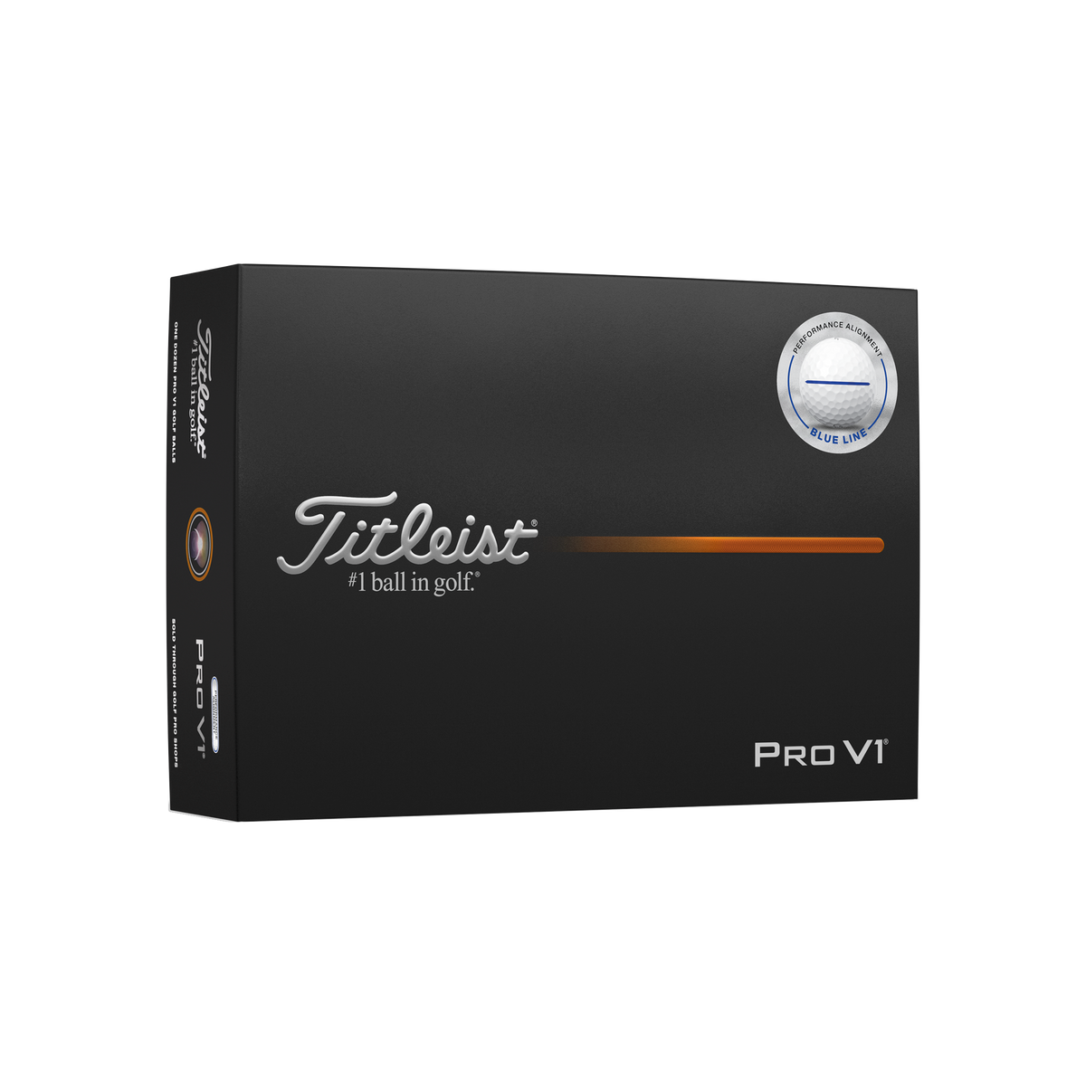 Titleist Pro V1 AIM Performance Blauw - doos