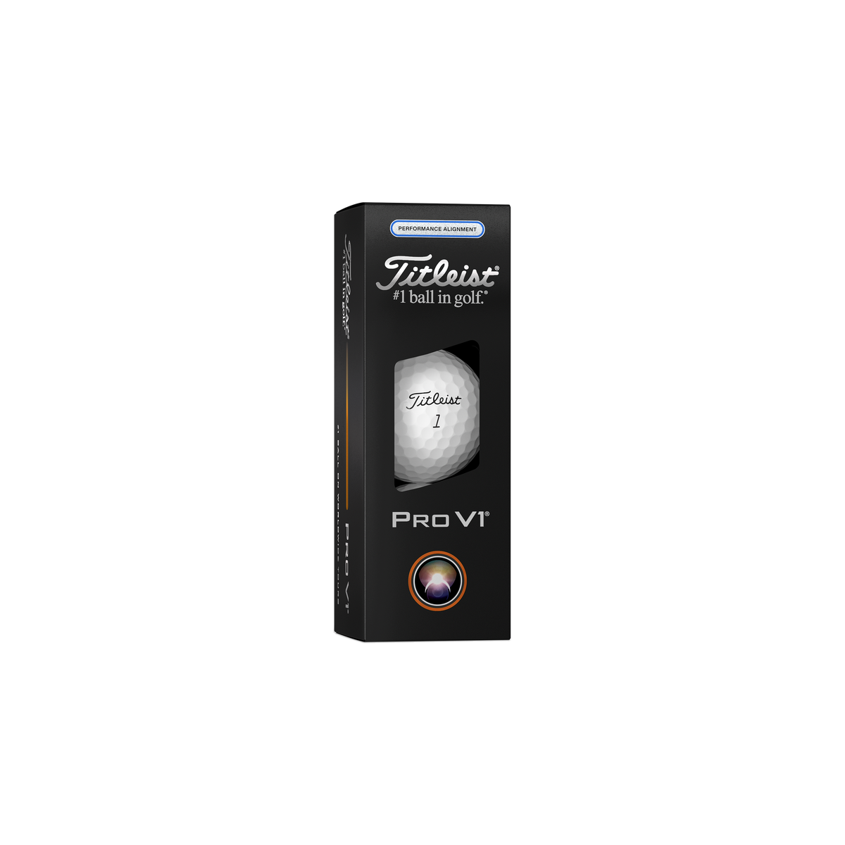 Titleist Pro V1 AIM Performance Blauw - sleeve