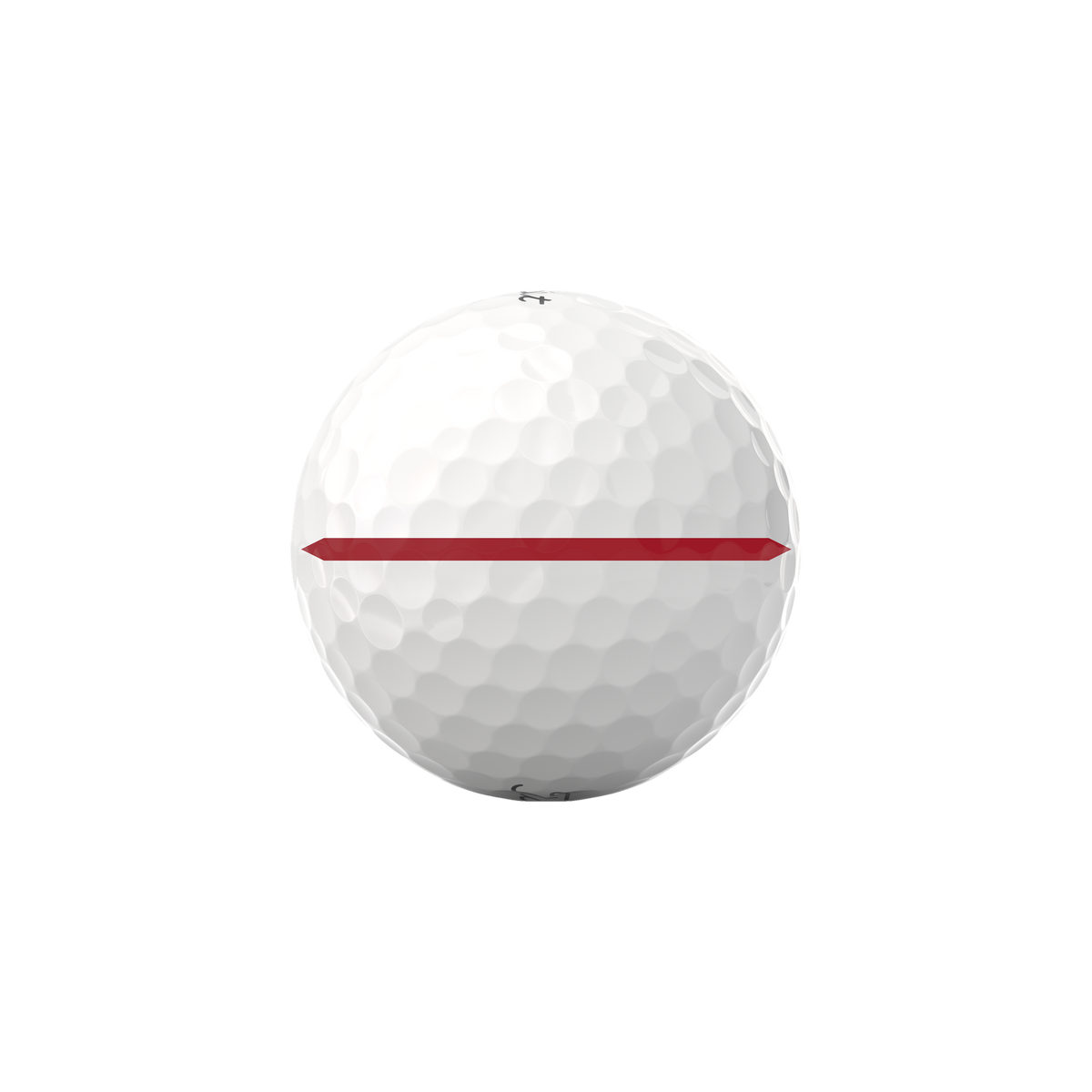 Titleist Pro V1 AIM Performance Rood - driekwart