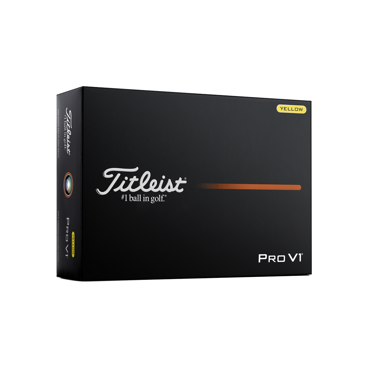 Titleist Pro V1 Geel - doos