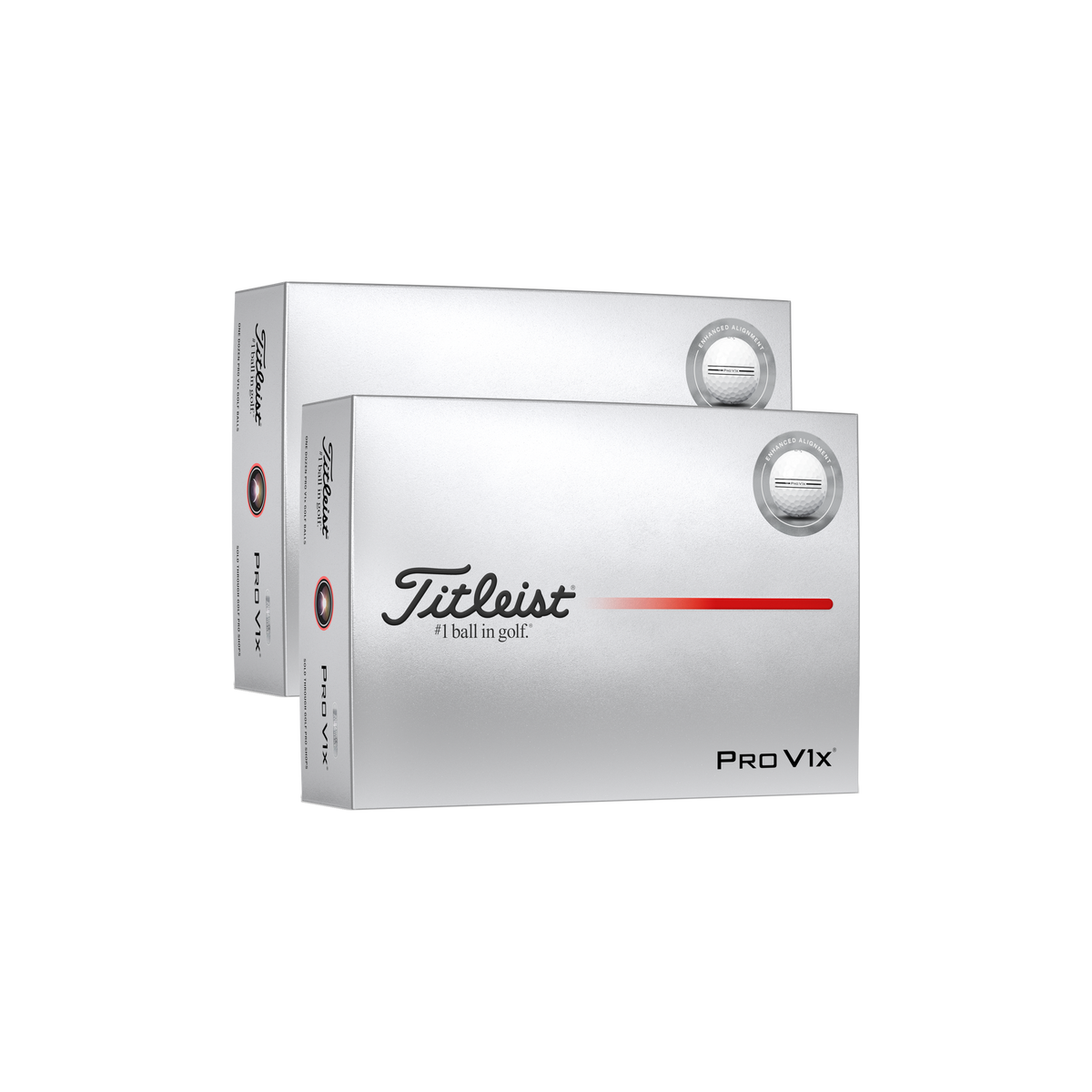 Titleist Pro V1x AIM Enhanced Wit - 2 dozijn
