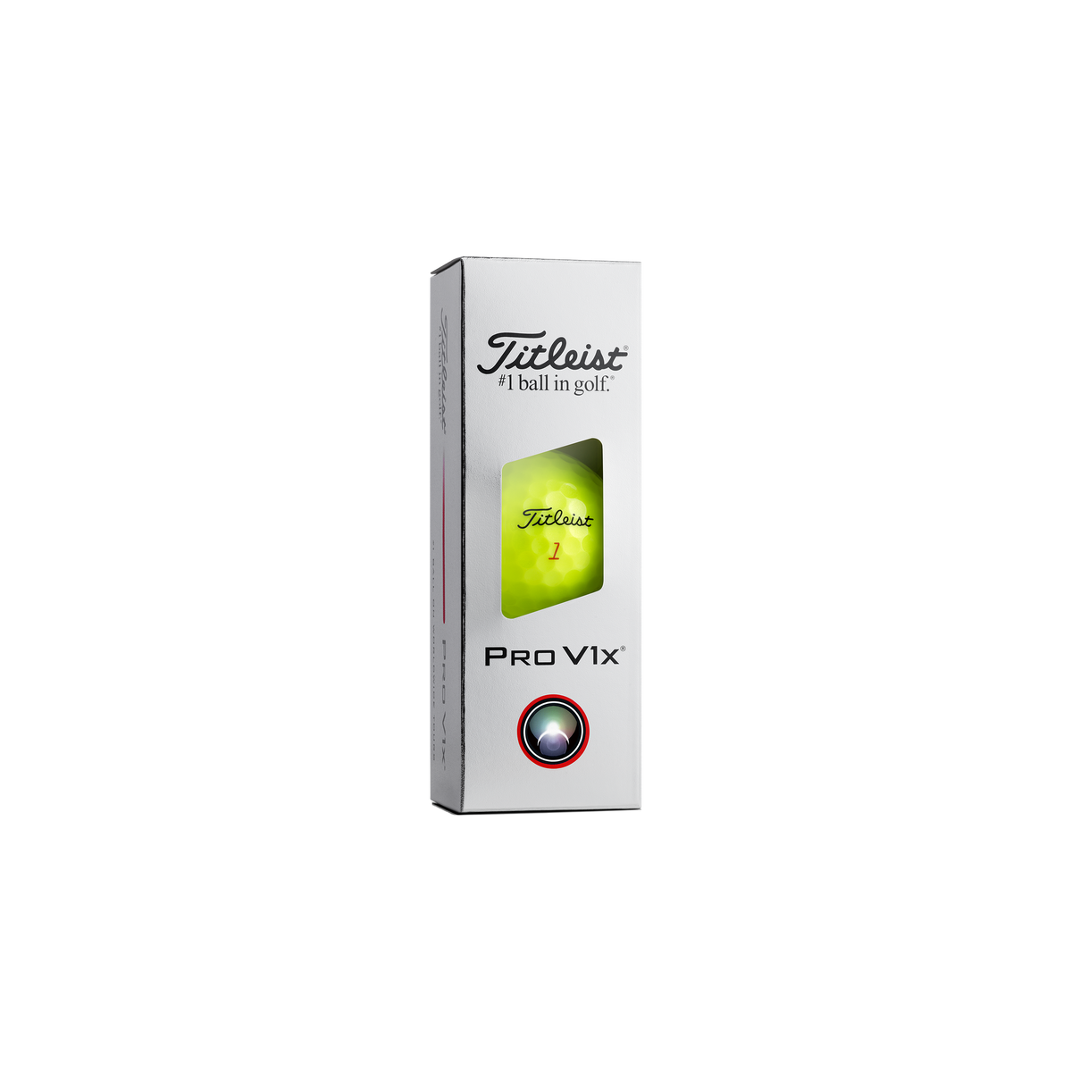 Titleist Pro V1x Geel - sleeve