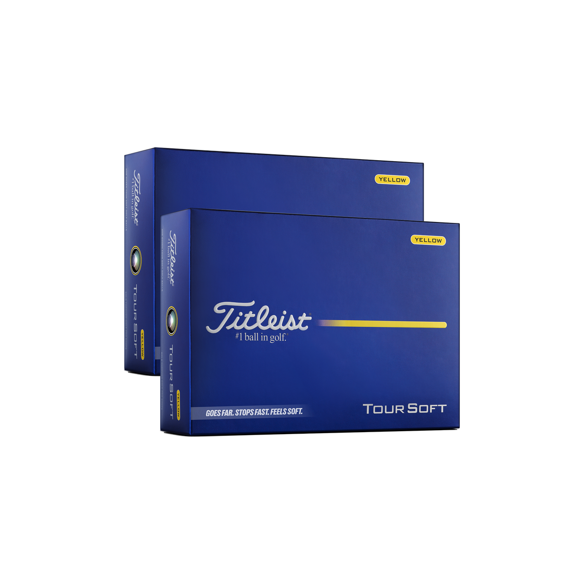 Titleist Tour Soft Geel - 2 dozijn